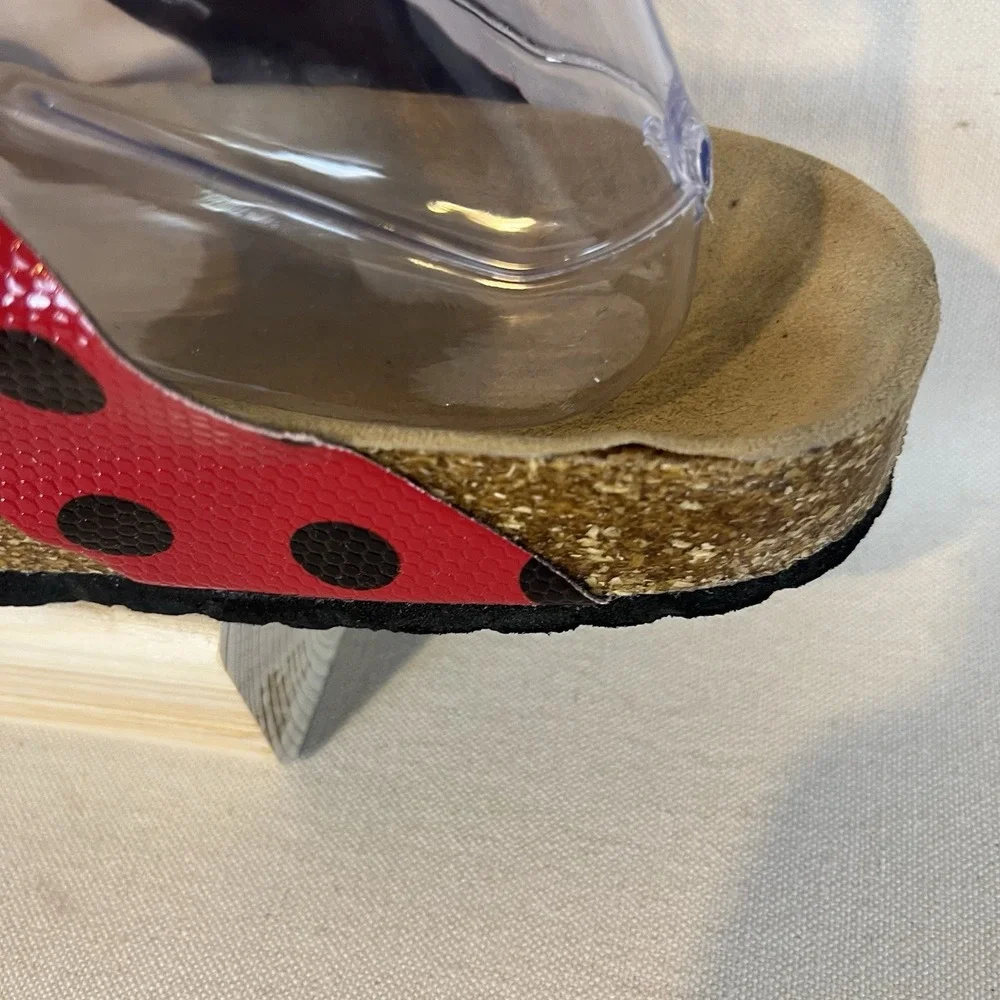 Mickey Minnie‎ Thong Sandals Cork 10.5 Adjustable